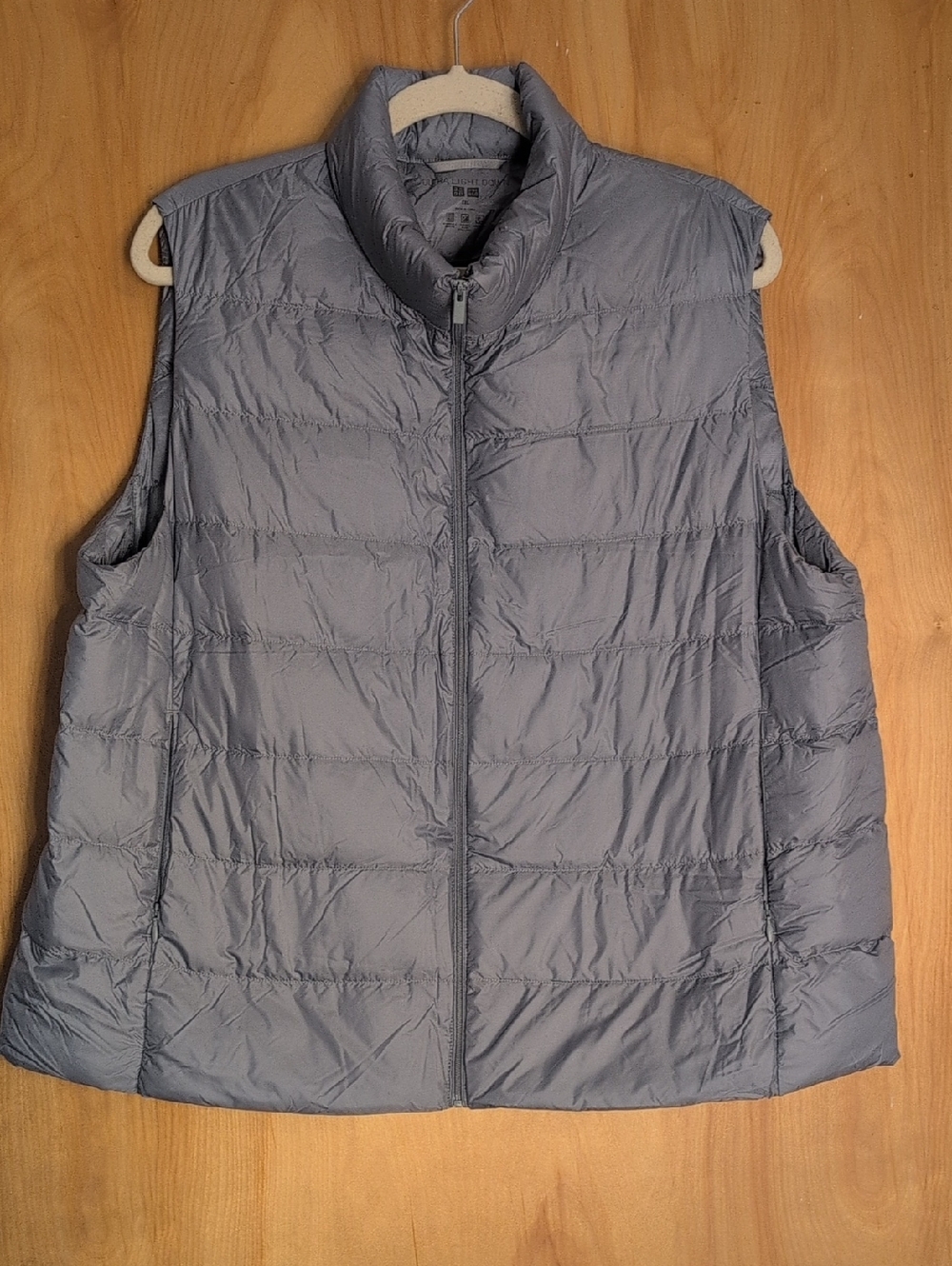 Uniqlo Ultra Light Down Vest XXL Dusty Blue